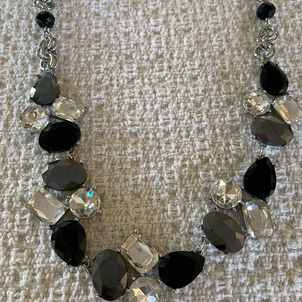 White House Black Market Crystal Necklace - Picture 2 of 4